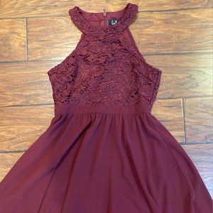 Halter Neck Cocktail Dress | Lulus